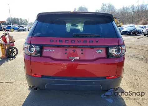 2016 Land Rover Discovery Sport Hse z USA, uszkodzony, nr VIN SALCR2BG0GH577351